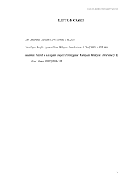 Che omar che soh lawan pendakwaraya 19882 mlj 55. Pdf Issues On Apostasy From Legal Perspective List Of Cases Yohaniz Atan Academia Edu
