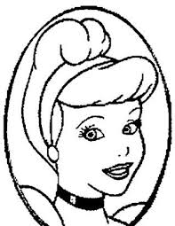 Cinderella Face Coloring Page Cinderella Coloring Pages Animal Coloring Pages Coloring Pages