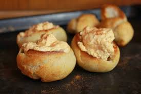 Pumpkin Pie Stuffed Cinnamon Pate A Choux Recipe Recipechart Com Christmas Dessert Holidays Thanksgiving Dessert Recipes Delicious Desserts Baking Sweet