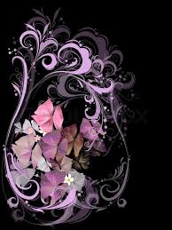 See more ideas about flowers, beautiful flowers, pretty flowers. Bouquet Of Flowers In Pink On A Black Stock Vector Colourbox