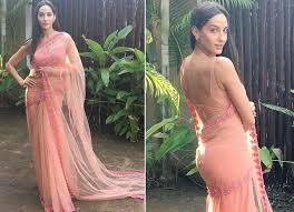 nora fatehi belly dance dress indian sari dress beautiful saree