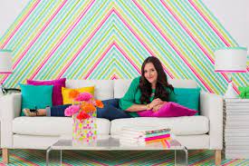 Japanese washi tape wall decor. 10 Diy Wall Decorations With Washi Tape