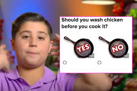 Your dirty, oily finger will cause the bubbles to burst. Yes No Cooking Trivia Quiz