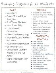 Hosting a holiday party is a great motivator to do a good cleaning, but there is no reason to stress out and try to do everything at the last minute. A Realistic Cleaning Schedule Anyone Can Keep We Three Shanes