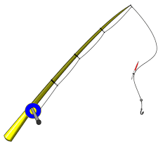 Png Fishing Rod Fish Icon Clip Art Fishing Pole