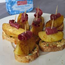 Bouchees Aux Pommes Magret Fume Audrey Cuisine Recette Apero Facile Recette Recette Aperitif