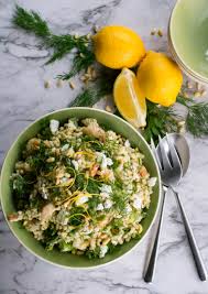 I discovered a mediterranean couscous salad some time ago while searching for a healthy salad. Spring Shrimp Asparagus Couscous Salad What The Forks For Dinner