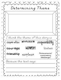 Determining Theme In Literature Reading Themes Central Message Teaching Themes