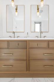 Wildewood Interior Design Portfolio Winnipeg Custom Vanity With Gold Details Emtek Emtek Cabinet Hardware Vanity