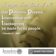 7 and the peace of god, which transcends all understanding, will guard your hearts and your minds in christ jesus. 1 Timothy 2 1 I Urge Then First Of All That Petitions Prayers Intercession And Thanksgiving Be Made For All People Leave Your Prayers Below An Gebet