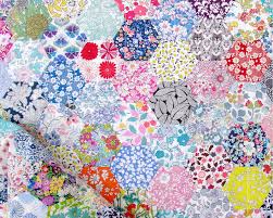 Jun 06, 2013 · the thicker paper allows you to use the template more than once and can handle the folding of the fabric along the edge and a few needle holes. Red Pepper Quilts Liberty Of London Hexagon Quilt English Paper Piecing