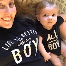 Life is Better With My Boy-all Boy BLACK Shirts