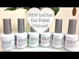 New Lechat Perfect Match Mood Gel Polish Colours Youtube