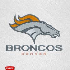 Wmu broncos logo svg vector. Denver Broncos Logo Embroidery Design For Download Embroiderydownload
