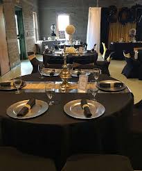 Check spelling or type a new query. Black Silver And Gold Graduation End Of School Party Ideas Photo 1 Of 19 Black And Gold Party Decorations Black Gold Decor Gold Graduation