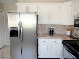 I gave my kitchen a whole new look for $250all of the supplies i used can. White Kitchen Cabinet Diy Tutorials