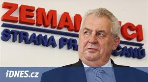 Firmy, které sponzorovaly Zemana, policie vyšetřuje kvůli krácení daní