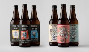 Mad Dog Brewing Co Rebrand Beer Packaging Design Beer Label Design Beer Label