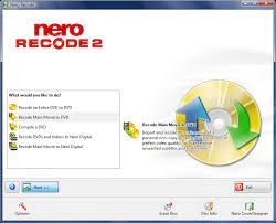 When it comes to user interface, there's nothing in nero recode that you can lose yourself into. Dvd Recoding
