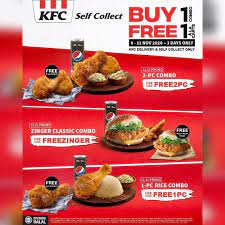 Menu more then malaysia lah, menu more comel then malaysia lah, cheaper lah, ade babi goreng lah. Kfc Malaysia Offers Buy 1 Free 1 Value Deals This 11 11 For 3 Days Only Penang Foodie
