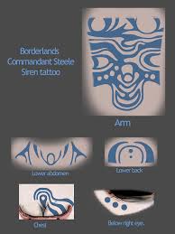 10 Commandant Steele Tumblr Borderlands Tattoo Siren Tattoo Borderlands Cosplay