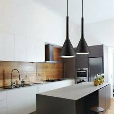 black pendant lights bar lamp kitchen