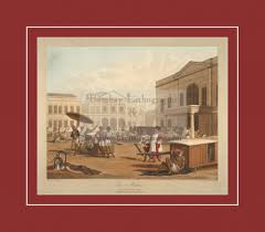 Lithograph- View of Bombay from Colaba ...