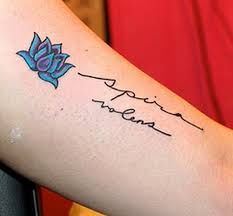 He did a fantastic job. Blue Lotus Flower Tattoo Tattooimages Biz