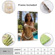 Amazon.com: Lyna Perez Model Sexy Portrait Poster (4) Wall Poster Art  Canvas Printing Gift Office Bedroom Aesthetic Poster 20x30inch(50x75cm)  Frame-style: Posters & Prints