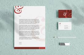 Letterhead A4 Document With Business Card And Stationery Mockup In 2020 Stationery Mockup Business Card Mock Up Letterhead