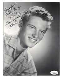 KEN OSMOND JSA Autographed 8X10 Leave It To Beaver Eddie Haskell JSA COA