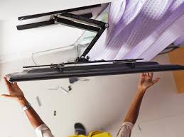 Most often to get a comfortable viewing range the rule of thumb is to place the bottom of the tv 25″ from the floor. Best Viewing Angle And Height To Mount Your Tv Tom S Guide