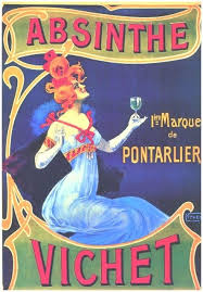 Absinthe Vichet Poster 43053 Vintage Advertising Posters Absinthe Advertising Poster