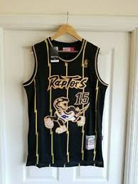 Jun 28, 2021 · in contrast, kawhi leonard left the toronto raptors to return home, signing with the los angeles clippers. Nwt Nba Vince Carter Throwback Black Gold Toronto Raptors Jersey Size Large Ebay