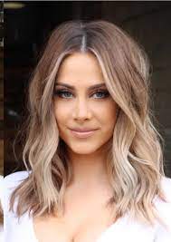 Long Bob Lob Hairstyles Shoulder Length Hair Balayage Light Brown Blonde Shoulder Length Hair Balayage Hair Styles Lob Hairstyle