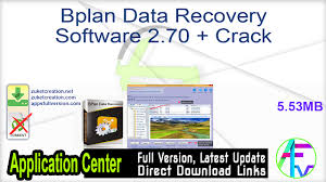 A.data file, sometimes also called a.dat file, is a file containing pertinent information about a program or another file. Bplan Data Recovery Software 2 70 Crack Free Download