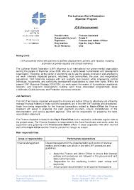 Normally performs tasks with work priorities and general instructions provided by the supervisor. Finance Assistant Myanmar
