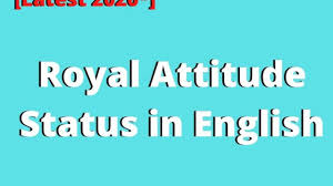 Maybe you would like to learn more about one of these? Latest 2020 Royal Attitude Status In English New Collection Shayari