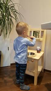 Deskiturm Waschtisch Waschstuhl Lernturm Kinderwaschbecken Waschbecken Ebay Kinder Badezimmer Montessori Baby Kinder