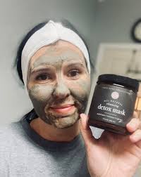 I love the detox face mask. I'm proud to say I will be 64 next month.
