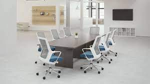 Conference tables conference tables are important to gather focus for a conference room and having a nice one is a great start to holding professional meetings. For Informal Interaction Spaces Intermix Is The Flexible Multi Purpose Tech Savvy Conference Offering That Deliv Office Design Create Space Table And Chairs