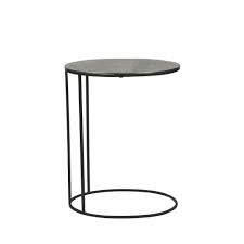 Achat bout de canape blanc à prix discount. Bout De Canape En Metal Paso Pomax Drawer