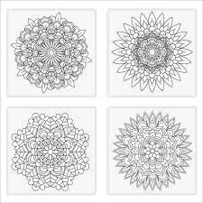 Een leuke bezigheid, maar voor velen ook dé manier om tot innerlijke rust te komen. Mandala Bloemen Voor Volwassen Kleurboek In 4 Stijlen 1545764 Download Free Vectors Vector Bestanden Ontwerpen Templates