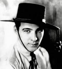 Rudy Valentino and Anthony Dexter in the 1951 biopic Valentino