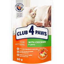 Club 4 Paws Yavru Kediler Icin Premium Tavuklu Yas Kedi Fiyati
