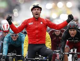 Austrian lukas postlberger of bora retained the. Sonny Colbrelli Sprints To Paris Nice Stage Two Victory Daily Mail Online