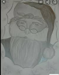 Desene in creion(priviti pana la capat). Vreau Si Eu Un Desen In Creion Un Mos Craciun Brainly Ro