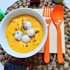 Labu kuning 80 gr 2. Dapurbabyoz Hobakjuk Bubur Labu Kuning Ala Korea Tuh Facebook