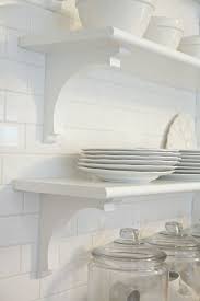 Bracket Are From Home Depot The Shelves Are Stair Treads Also Home Kitchens Kitchen Shelves Kitchen Shelf Brackets