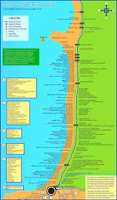 Negril Hotels And Sightseeings Map Jamaica Hotels Jamaica Travel Negril